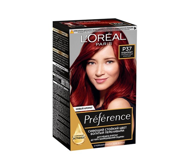 Loreal Paris Preference hair dye N P37